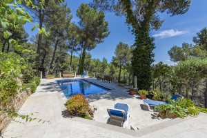 Country house with sea views and guest apartment in Establiments, Palma