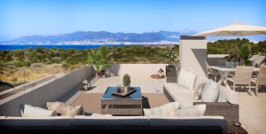 Brand new townhouses with stunning sea views just minutes away from Palma City Centre