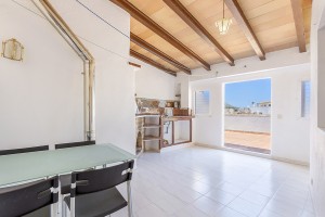Town house investment with fantastic views in the centre of Pollensa