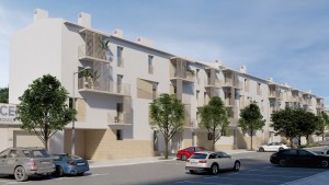 New development of luxury apartments with community pool in Pollensa