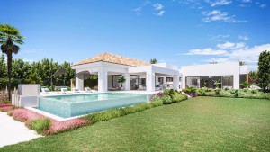 Freistehende Villa zu verkaufen auf Estepona, Málaga, Spanien