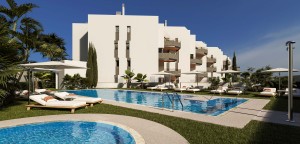 3 bedroom apartment close to the beach