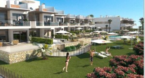 Apartamento de 2 dormitorios en primera línea de playa en Alicante en Costa Blanca en venta