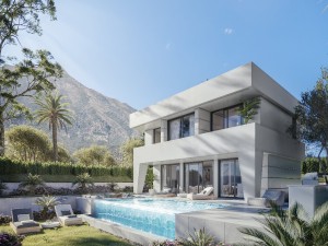 new modern villa walking distance to the beach - La Duquesa