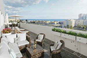 Apartamenty na sprzedaż przy plazy - Atrakcyjny kompleks rezydencjalny położony w centrum miasta, zaledwie 400 metrów od piaszczystych plaż Torre de Mar