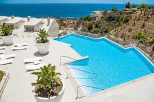 Stupa Hills Luxurious apartment for sale in Benalmadena - Panoramic view Benalamadena properties for sale  new development with spa, gym, indoor swimming pool 