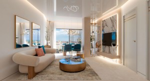 Nowa luksuusowy apartament przy plaży z własnym Beach Club w Benalmadena 