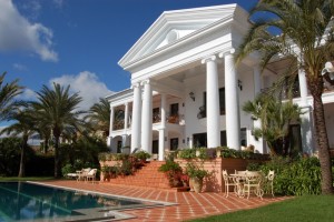 Luxury villa for sale in  Marbella in the exclusive urbanisation Sierra Blanca.