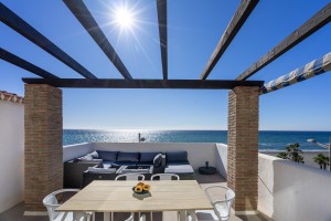Duplex-Dachgeschosswohnung zu verkaufen auf Torrox Costa, Torrox, Málaga, Spanien