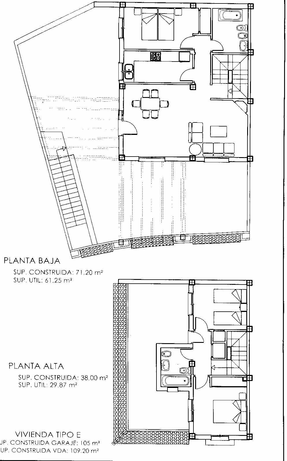 plan house E