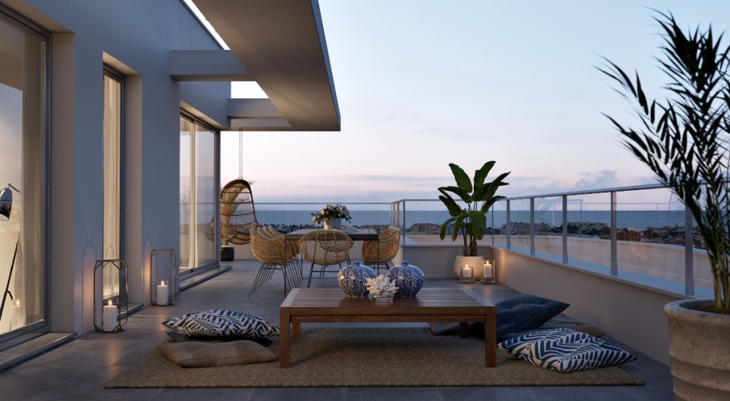 10. Penthouse terrace