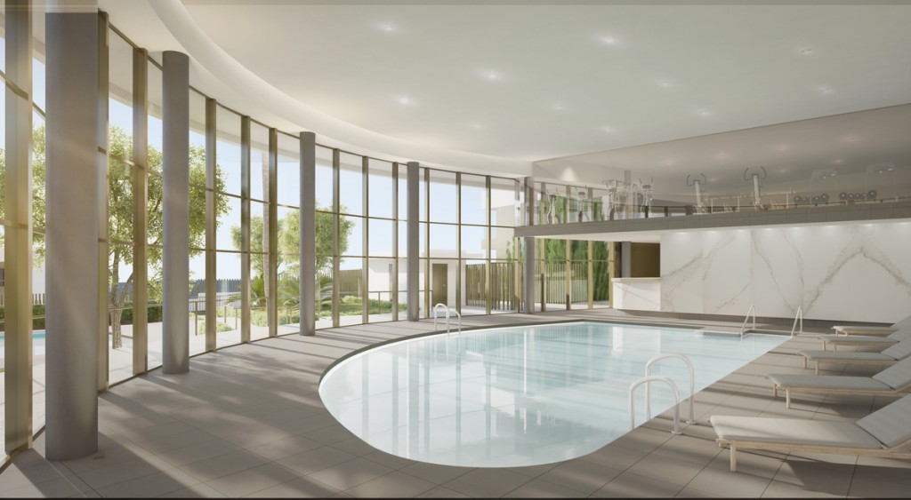 Indoor pool and Gym