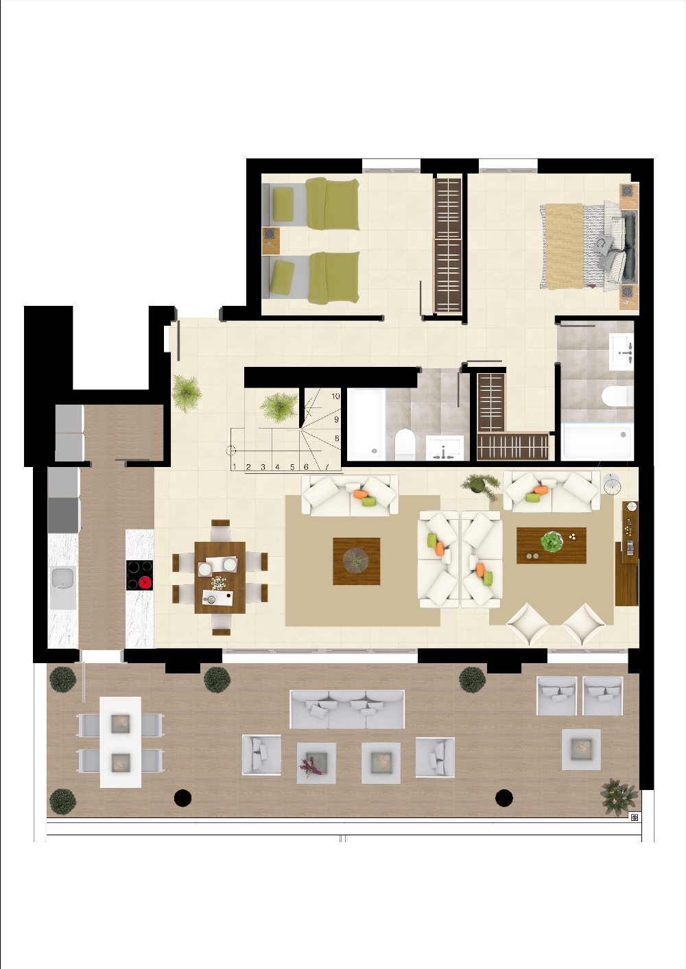 Example floor plan
