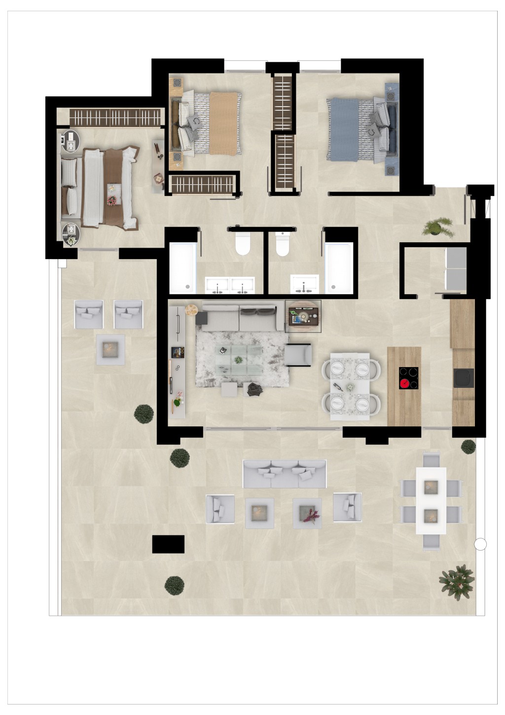 Plan4_Solana-Village-G-apartments-3 beds-TIPO D